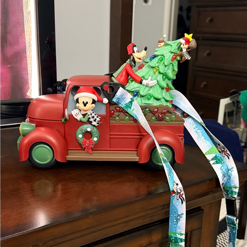 2025 Disney Mickey Christmas Truck Popcorn Bucket - Picture 3 of 6